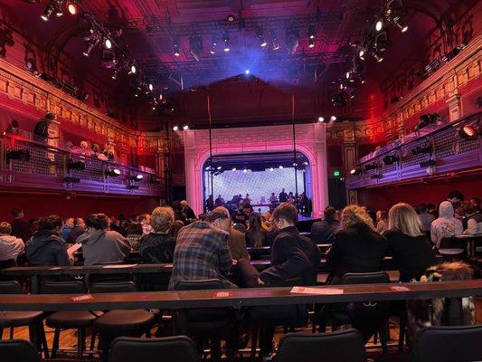 Interior of the Club Fugazi Experiences in San Francisco.