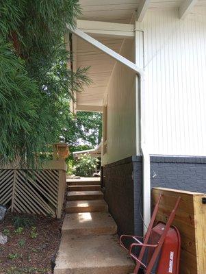 Siding and brick painted in Bethesda