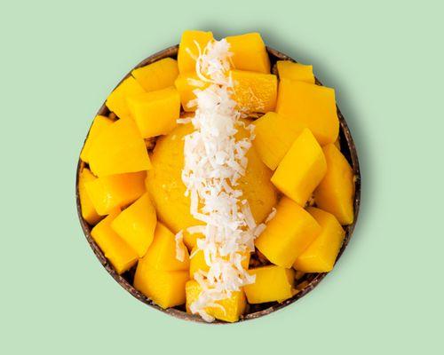 Mango base fruit bowl