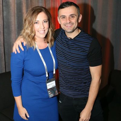 Danielle Sabrina and Gary Vaynerchuk