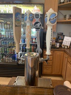 Beer on tap