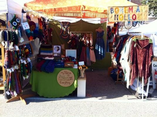 Bohemian Hollow booth at Good Old Days festival!