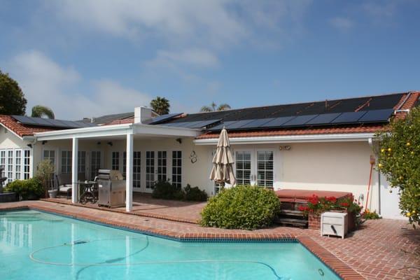 Photovoltaic and Solar Heating system by ABC SOLAR
 Rancho Palos Verdes, CA