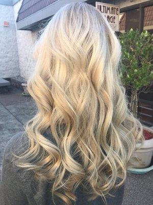 Icy blonde