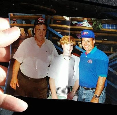 My uncle Tug & cousin mitzy & Nascar driver Ken Schrader