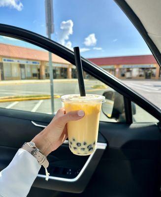 Mango Boba Tea