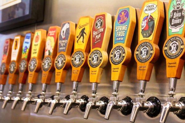 Many on-tap options!