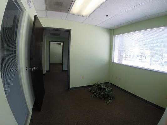 Multiple office spaces are available