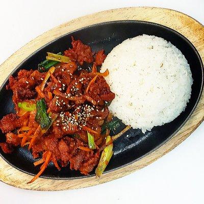 Spicy pork