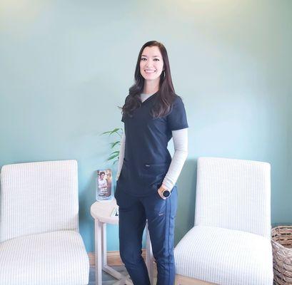 Our wonderful Hygienist Christi.