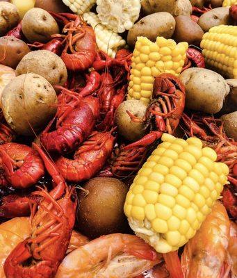 Now offering Crawfish