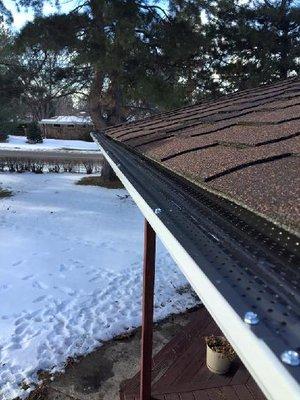 Gutter cleaning