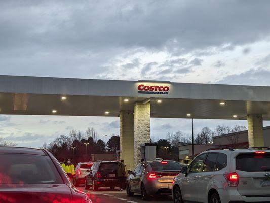 Costco Gasoline, Tyvola Blvd, Charlotte