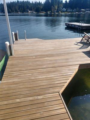 Dock cleaning