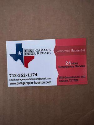 Best Garage Door Repair Houston