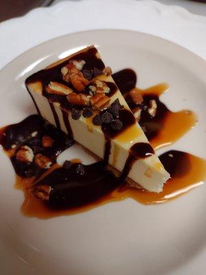 Turtle cheesecake