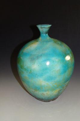 Raku fired Vessel