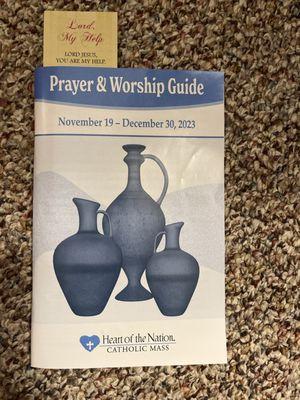 You can request to receive the prayer and worship guide. Just send an email message and they will send it to you.