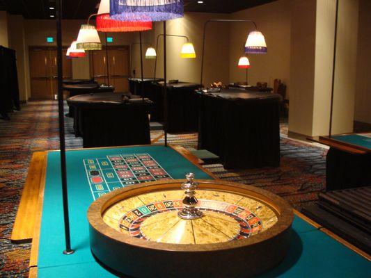 Roulette and Blackjack games hold up to 10 players each.