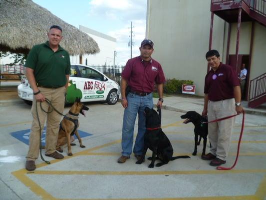 You know Sniff K9s has the best dogs since they train them for the nation's most presigious pest control folks like ABC in Texas