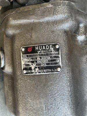 Haude Hydraulic piston pump