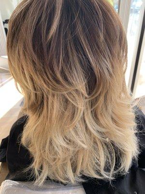 Blonde ombré