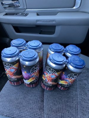 Cans to go!