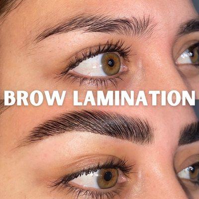 Brow lamination