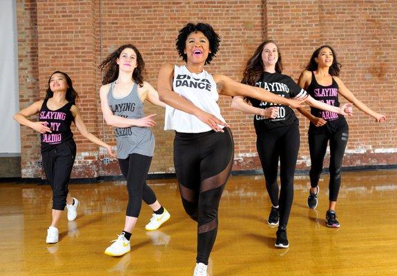 Our classes are pop-music choreography classes, which means you'll learn actual full dance routine to a specific song in each class!