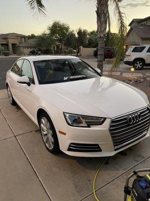 Audi a4 full exterior