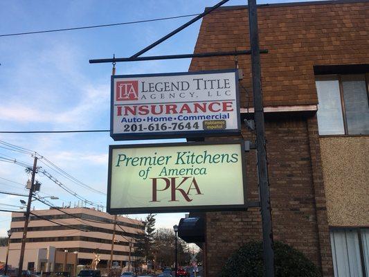 Let us know how nice our sign came out ! Stop by or call us 201-616-7644. We're waiting....