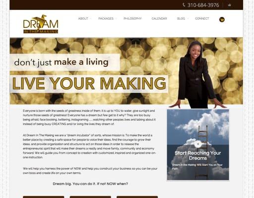 designed & developed by ONE Strategy:  http://www.dreaminthemaking.com/