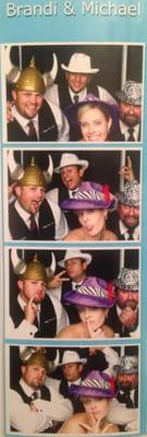 DJ V, DJ Bustin Justin, DJ Mark, and the Bride!