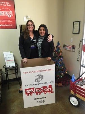 Toys for Tots 2015
 Thank you for your donations!