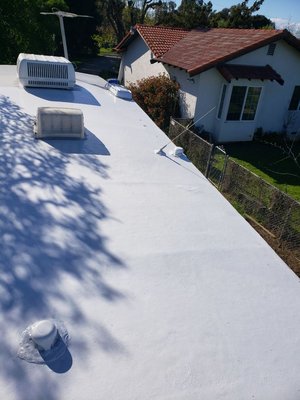 Roof repaint, after