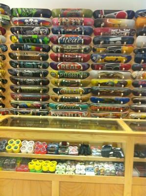 Great selection of decks