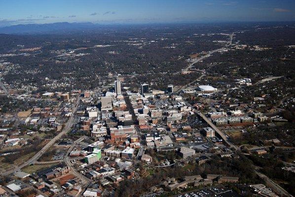 Downtown Greenville South Carolina