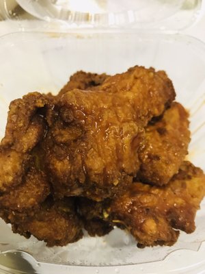 Look at these delicious crispy wings!