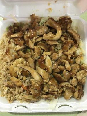 Chicken teriyaki special