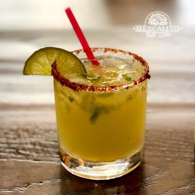 Spicy pineapple Margarita with Mezcal