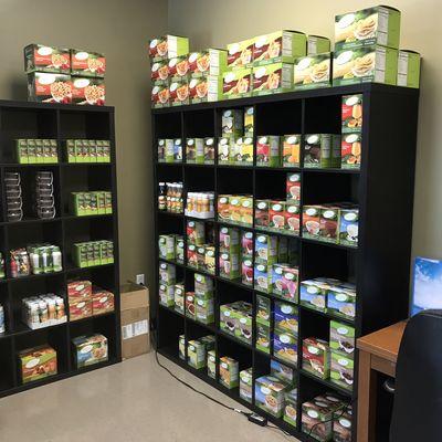 WALK-INS ARE ALWAYS WELCOME! Our shelves are ALWAYS fully stocked with all the food IP has available!