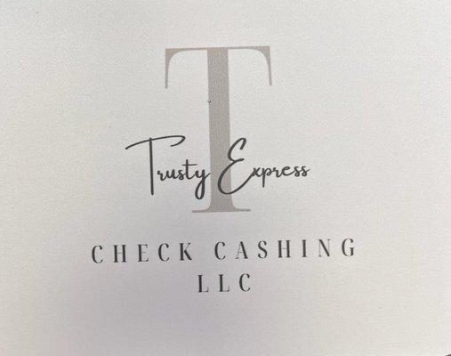 Trusty Express Check Cashing is confident in the services that we provide. LOWEST Check Cashing Rate In town. As we are "Inspired By Trust