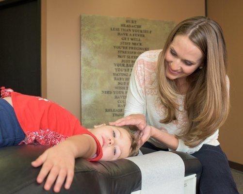 Child chiropractic care