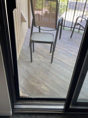 Patio screen ripped