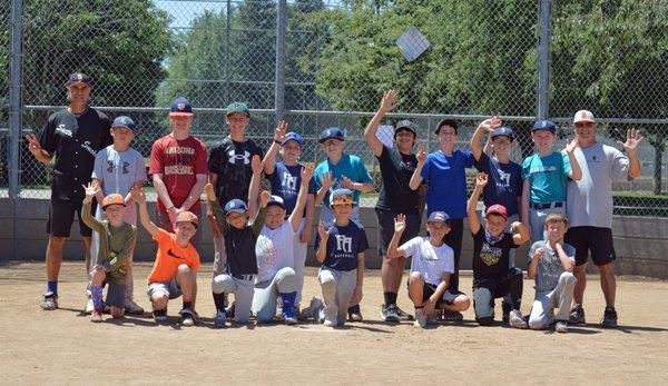 Sacramento Smokeys and City of Folsom Summer Baseball Camp 2022