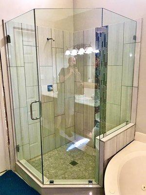 3/8" Frameless ShowerGuard Glass Enclosure