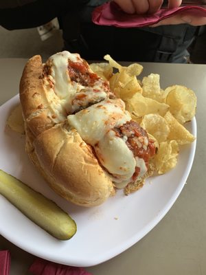 Meatball grinder