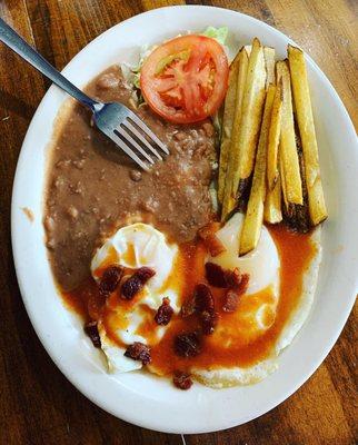 Huevos rancheros, sooooooo good