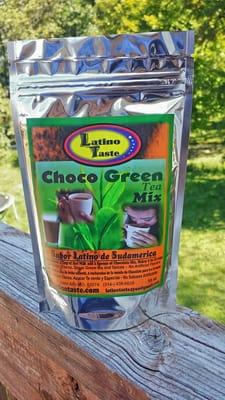 Choco-Green  A great combination of  Green Tea, spices and Chocolate, giving energy to your day.