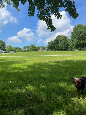 Playground and walking trail